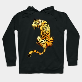 Just A Coy Tigress Hoodie